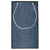 誕生日スティックスフィギュア女の子スニーカー スモールペーパーバッグ (裏面)