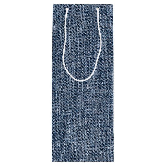 誕生日スティックフィギュア女の子とワイングラス ワインギフトバッグ (裏面)