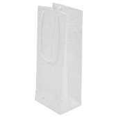 誕生日スティックフィギュア赤ワインの女の子 ワインギフトバッグ (裏面アングル)