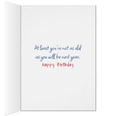 誕生日スティック少女と花束 (内側 (右))