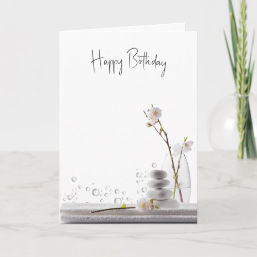 誕生日スパ 招待状 (正面)