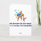 誕生日スプラッシュ カード (裏面)