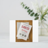 誕生日スペシャルカード ポストカード (スタンド正面)