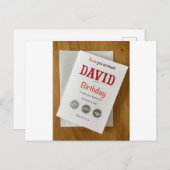 誕生日スペシャルカード ポストカード (正面/裏面)