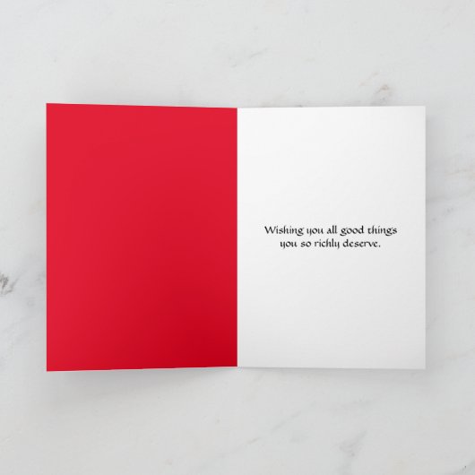 誕生日スポーツの車の名前 カード (内部)