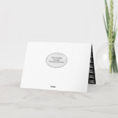 誕生日スマイル文字付きレトロカメラ カード (裏面)