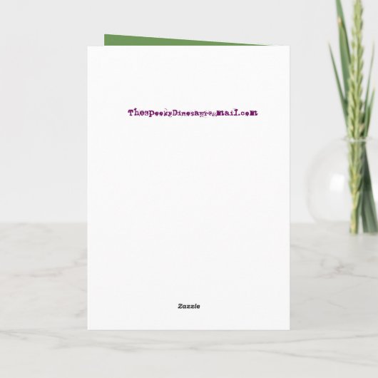 誕生日スラグ！ カード (裏面)