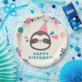 誕生日スロット ペーパープレート (パーティー)