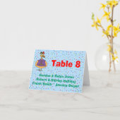 誕生日スーツ鶏 カード (黄色い花)