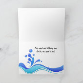 誕生日セイルボートSSVロバートC.シーマンズ カード (内部)