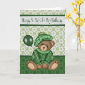 誕生日セント・パトリックの日の一般的なカード カード (黄色い花)