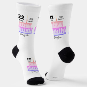 誕生日ソックスデザインHAMbyWG ソックス