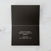 誕生日タイポグラフィおもしろいの完成度 カード (内部)