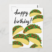 誕生日タコアバランシェおいしい ポストカード (正面/裏面)