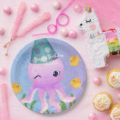 誕生日タコ紙プレート ペーパープレート (パーティー)