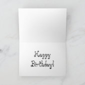 誕生日タコ カード (内部)