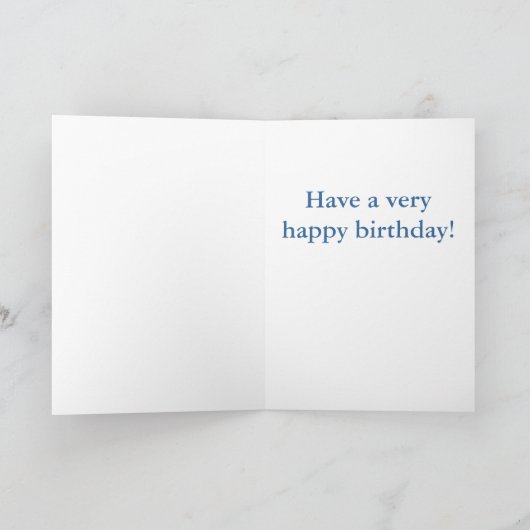 誕生日タコ カード (内部)