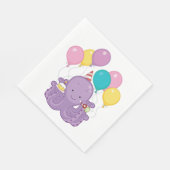 誕生日タコ スタンダードランチョンナプキン (角)