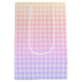 誕生日ダックリングズオンギンガム ミディアムペーパーバッグ (裏面)