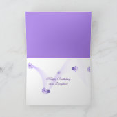 誕生日ダリアfor娘 カード (内部)