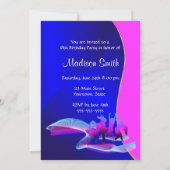 誕生日ダンスパーティー 招待状 (裏面)