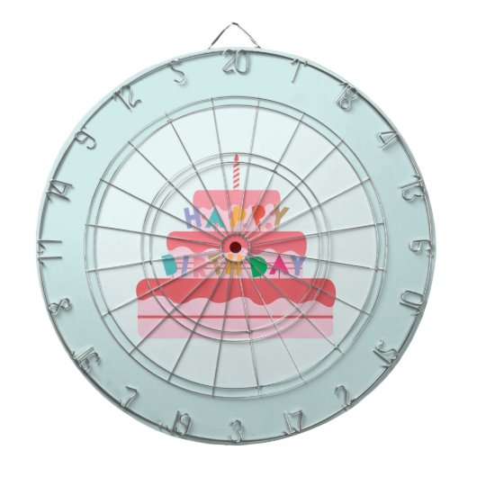 誕生日ダーツ ダーツボード (正面)
