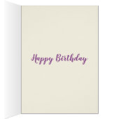 誕生日チキンカラフルファームヘンイラストレーション (内側 (右))