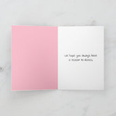 誕生日チムンクス着タトゥス カード (内部)