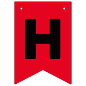 誕生日チューブパーティーバンティングバナー バンティングフラッグ (第2の旗)