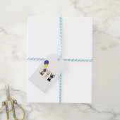 誕生日チワハス・ステリエンドコ ギフトタグ (より糸付き)