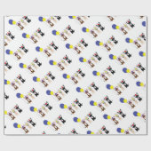 誕生日チワワstelieandco ラッピングペーパー (フラット)