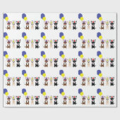 誕生日チワワstelieandco ラッピングペーパー (フラット)