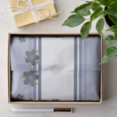 誕生日ティッシュペーパーインブルー 薄葉紙 (ギフト)