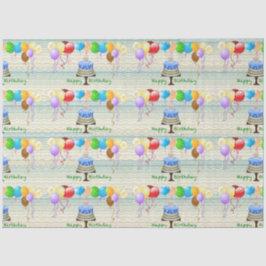 誕生日ティッシュペーパー 薄葉紙