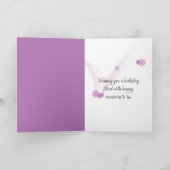 誕生日ティーパーティー カード (内部)