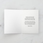 誕生日テディベアハグ カード (内部)