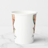 誕生日テディベアバルーン 紙コップ (右)