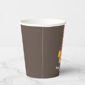 誕生日テディベアパーティー帽子をかぶる 紙コップ (右)