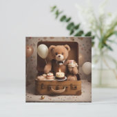 誕生日テディベア カード (スタンド正面)