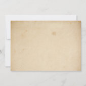 誕生日テレグラム招待状 招待状 (裏面)