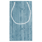 誕生日デイジーオンパープルウッド スモールペーパーバッグ (裏面)