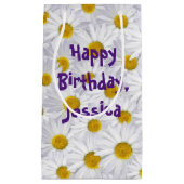 誕生日デイジー スモールペーパーバッグ (正面)