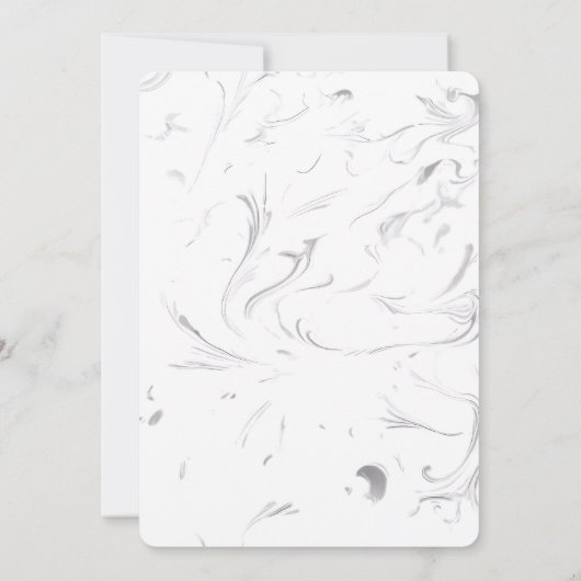 誕生日デザインとパーソナライズされた写真オプション 招待状 (裏面)