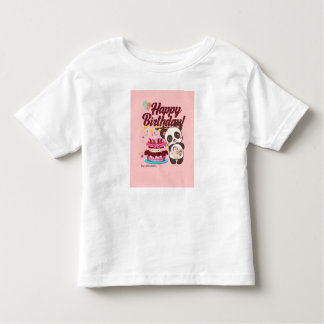 誕生日デザインTシャツ トドラーTシャツ