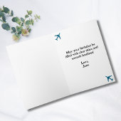 誕生日トラベルワールドマップパスポートコンパスおもしろい カード