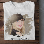 誕生日トリビュート写真記念Tシャツ Tシャツ