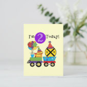 誕生日トレイン第2期Tシャツとギフト ポストカード (スタンド正面)