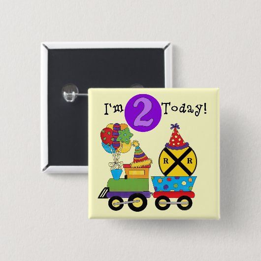 誕生日トレイン第2期Tシャツとギフト 缶バッジ (正面&裏面)