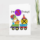 誕生日トレイン第3期Tシャツとギフト カード (正面)
