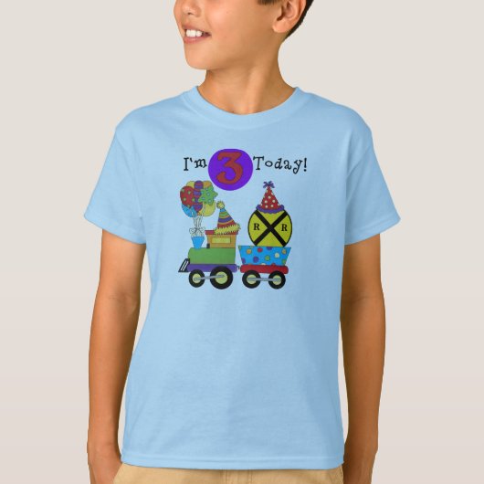 誕生日トレイン第3期Tシャツとギフト Tシャツ (正面)